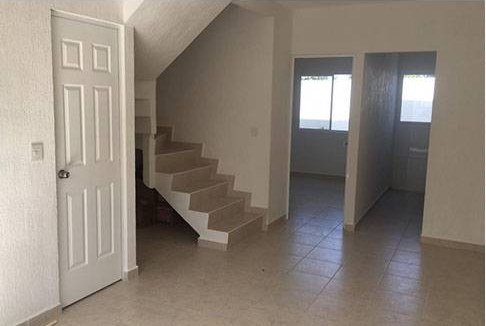 Interior de casa lista para entrega, limpia e inventariada